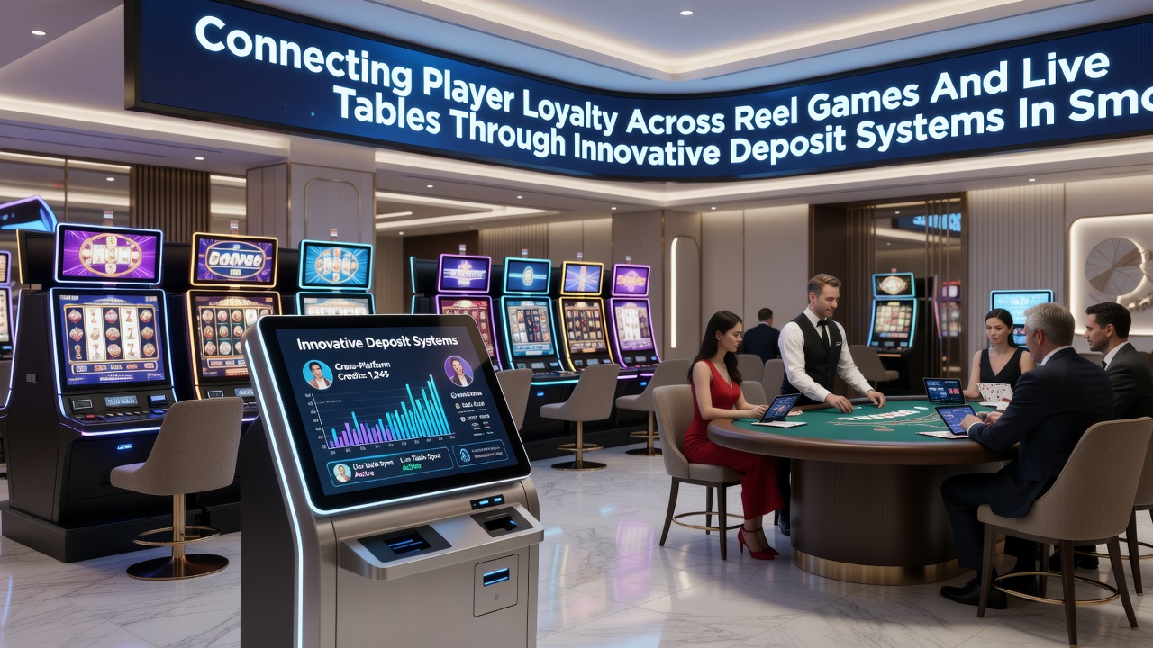 Detailansicht einer mobilen Casino-Oberfläche mit integrierten Einzahlungs- und Treuefunktionen