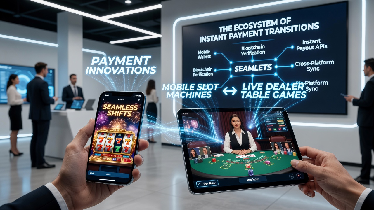 Mobile Übergänge zwischen Slots und Live-Dealer-Spielen durch Zahlungsinnovationen